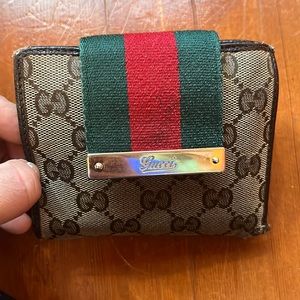 Authentic Gucci Wallet loved for many years